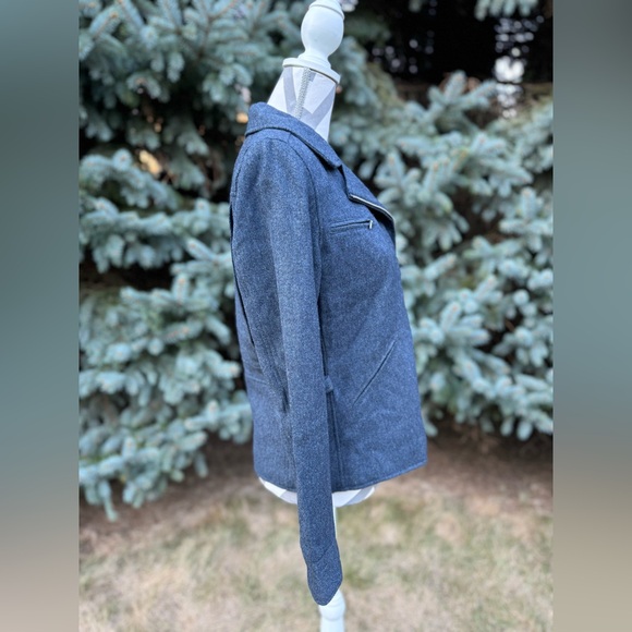 Lauren Ralph Lauren wool moto jacket - Picture 3 of 11